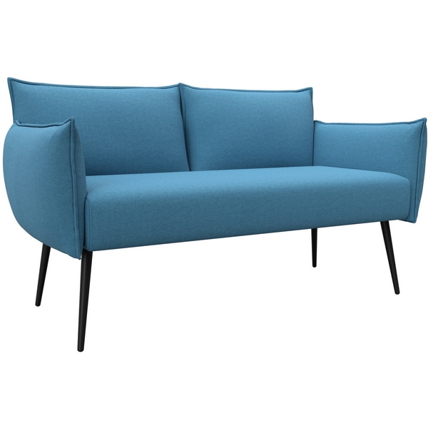 

Диван прямой Лига-083 (Фанера/Металл/Рогожка/Голубой) Лига Диванов 131064, Лига-083 131064