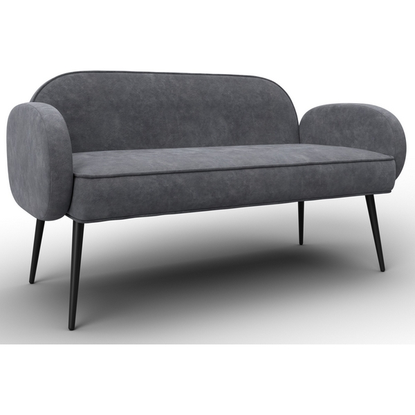 

Диван прямой Лига-086 (Фанера/Металл/Велюр/Темно-серый) Лига Диванов 131095, Лига-086 131095