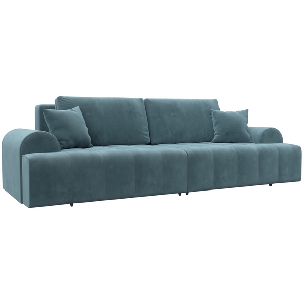 

Диван прямой Лига-080 (ДСП/Пластик/Велюр/Бирюзовый) Лига Диванов 131115, Лига-080 131115