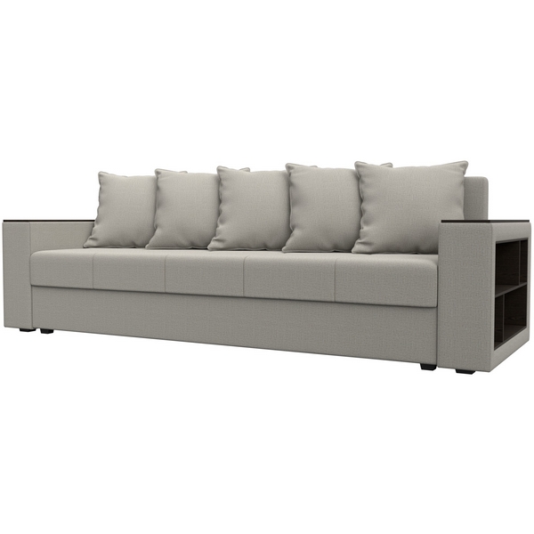 Изображение товара Диван прямой Дубай Лайт с механизмом еврокнижка и бельевым ящиком