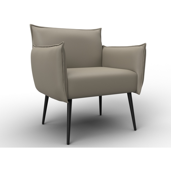 

Кресло Лига-083 (Фанера/Металл/Экокожа/Бежевый) Лига Диванов 132313, Лига-083 132313