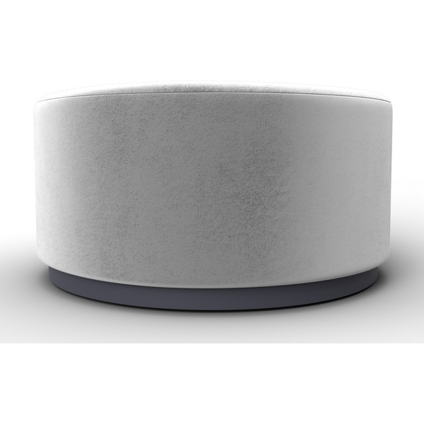 Изображение товара Пуф 005 от Лига Диванов молочного цвета для прихожей, 80x80 см