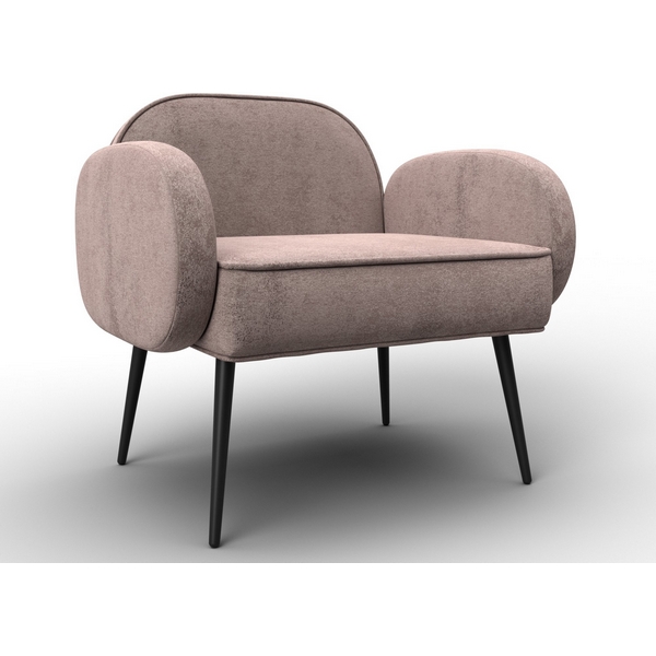 Изображение товара Кресло Лига-086 из фанеры и велюра для гостиной и офиса