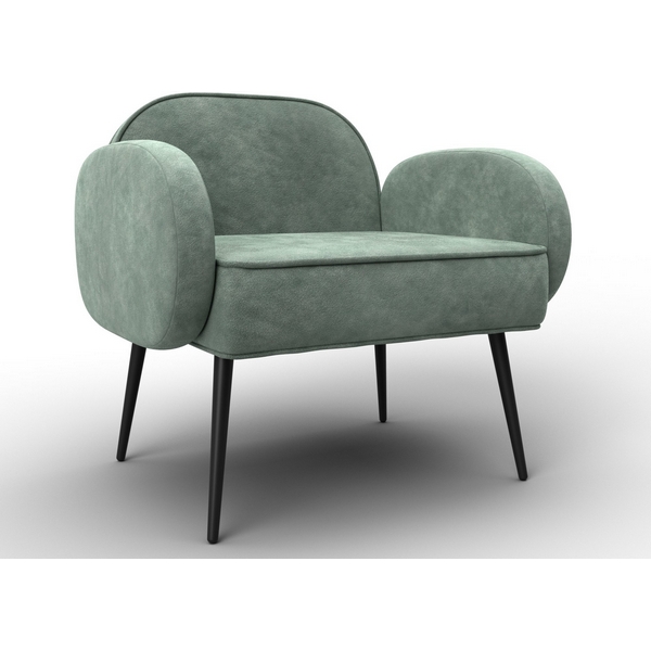 

Кресло Лига-086 (Фанера/Металл/Велюр/Зеленый) Лига Диванов 132443, Лига-086 132443