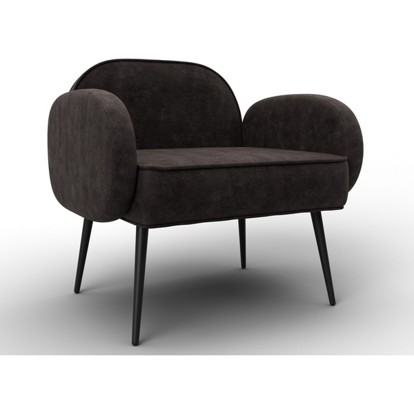 

Кресло Лига-086 (Фанера/Металл/Велюр/Коричневый) Лига Диванов 132445, Лига-086 132445