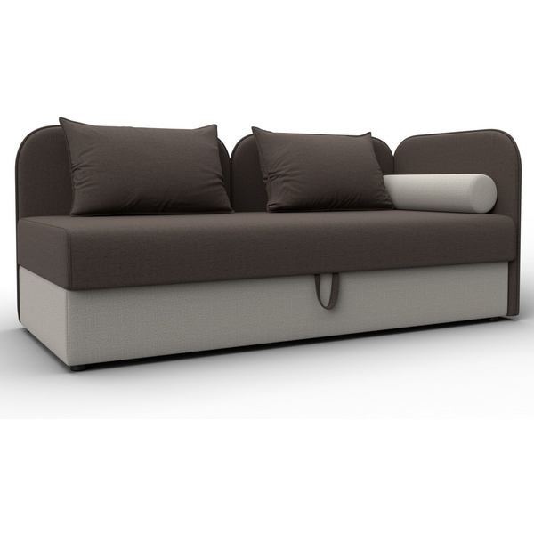 

Тахта Лига-094 НПБ (ДСП,ЛДСП,Фанера/Пластик/Рогожка/Коричневый,Бежевый) Лига Диванов 132529, Лига-094 132529