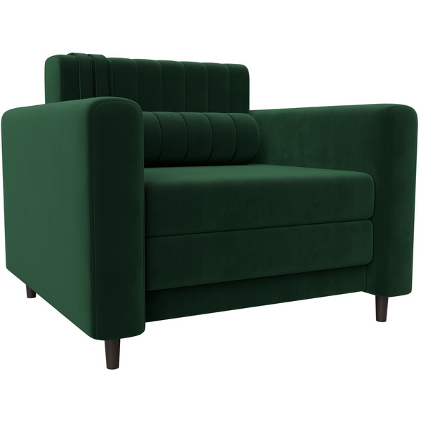 Изображение товара Кресло Лига-070 зеленое раскладное для гостиной мебель от Лига Диванов