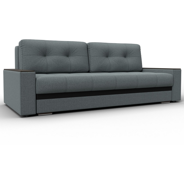 

Диван прямой с декором Лига-096 НПБ (ДВП,ДСП,ЛДСП,Брус,Фанера/Пластик/Рогожка,Экокожа/Серый,Черный) Лига Диванов 132569, Лига-096 132569