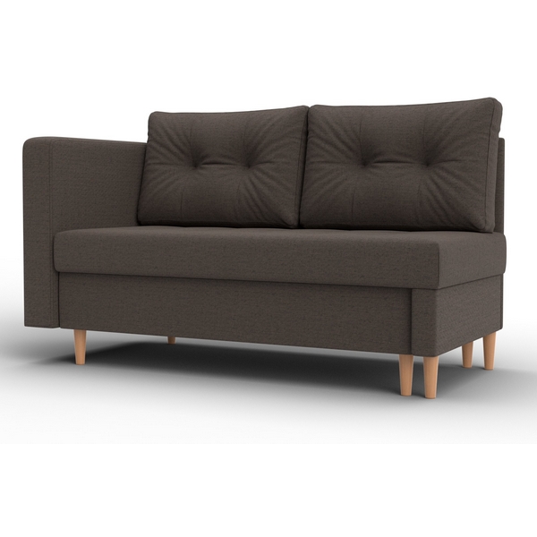 Изображение товара Кушетка Лига-098 стильный диван с механизмом еврокнижка и бельевым ящиком