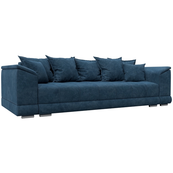 

Диван прямой НордСтар НПБ (ДСП,ЛДСП,Брус/Пластик,Металл/Велюр/Синий) Лига Диванов 133194, НордСтар 133194