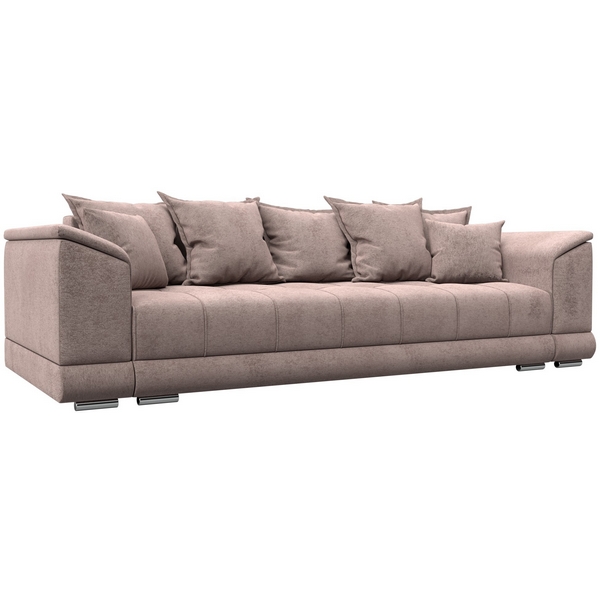 

Диван прямой НордСтар НПБ (ДСП,ЛДСП,Брус/Пластик,Металл/Велюр/Бежевый) Лига Диванов 133197, НордСтар 133197