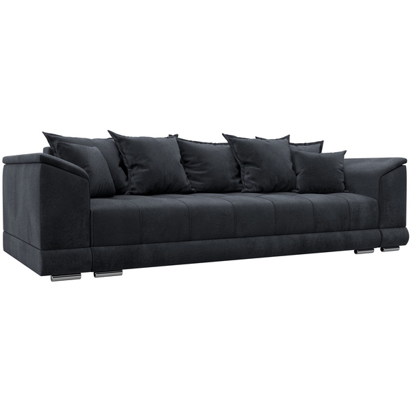 

Диван прямой НордСтар НПБ (ДСП,ЛДСП,Брус/Пластик,Металл/Велюр/Темно-серый) Лига Диванов 133200, НордСтар 133200