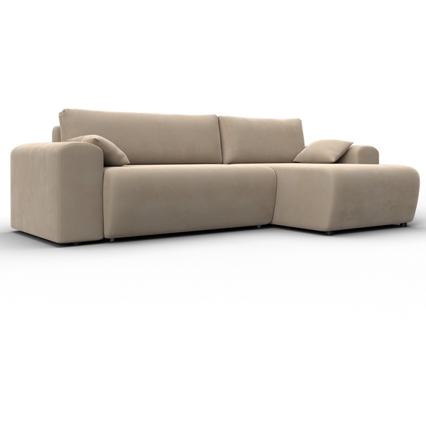 Изображение товара Угловой диван Лига-099 универсальный с механизмом Еврокнижка и бельевым ящиком