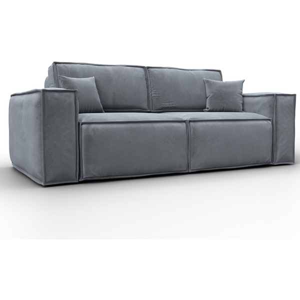 

Диван прямой Лига-081 НПБ (ДСП/Пластик/Велюр/Серый) Лига Диванов 134137, Лига-081 134137