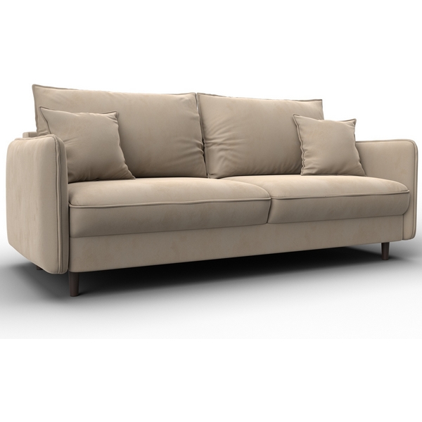 

Диван прямой Лига-064 НПБ (ДСП/Дерево/Велюр/Бежевый) Лига Диванов 134775, Лига-064 134775