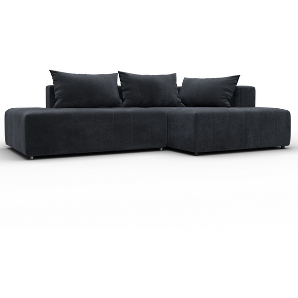 

Диван угловой Лига-103 НПБ угол правый (ДСП,Брус,Фанера,Велюр/Темно-серый) Лига Диванов 134808, Лига-103 134808