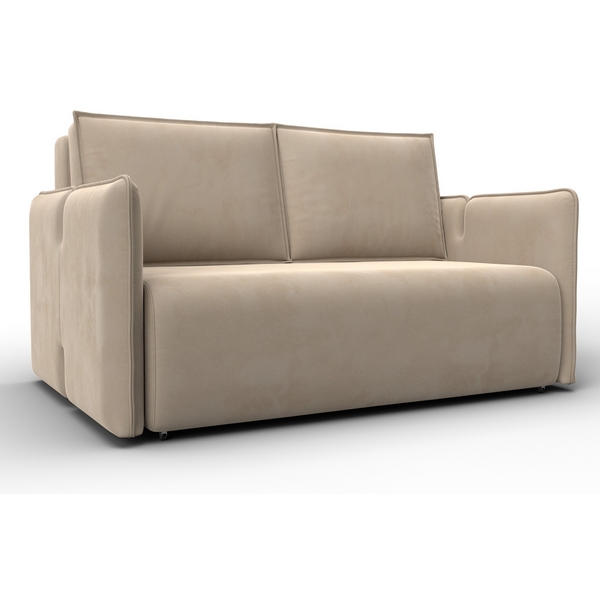 

Диван прямой Лига-117 (ЛДСП,Брус,Фанера,Велюр/Бежевый) Лига Диванов 137009, Лига-117 137009