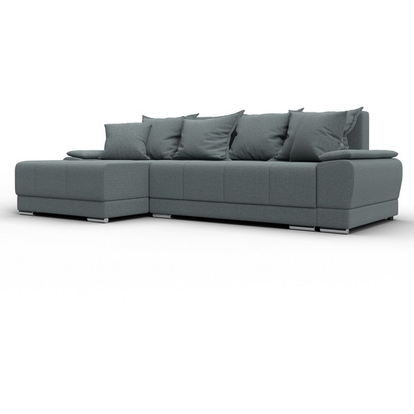 

Диван угловой Лига-119 угол левый (ДСП,Брус,Фанера,ЛДС,Рогожка/Серый) Лига Диванов 137086L, Лига-119 137086L