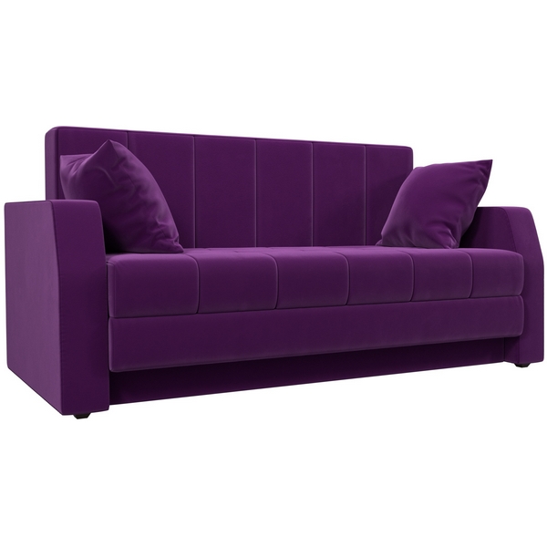 

Диван прямой Малютка (микровельвет фиолетовый) Лига Диванов 27903, Малютка 27903
