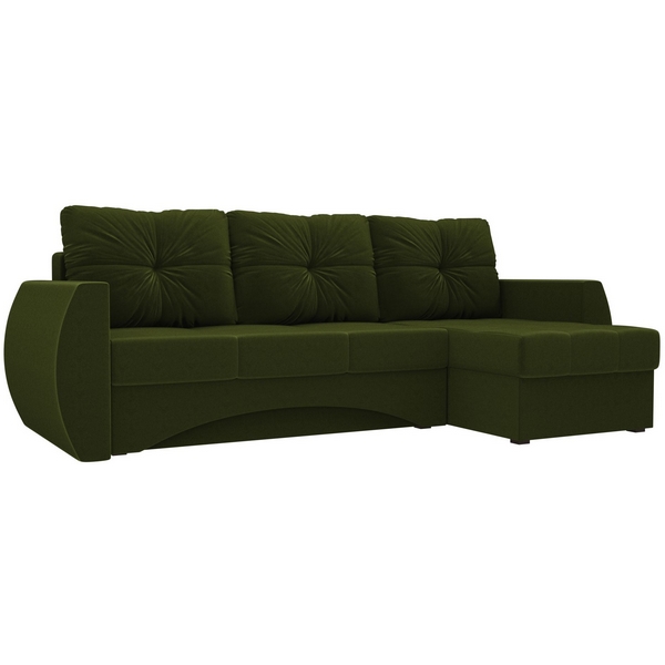 

Угловой диван Сатурн правый (микровельвет зеленый) Лига Диванов 27989, Сатурн 27989