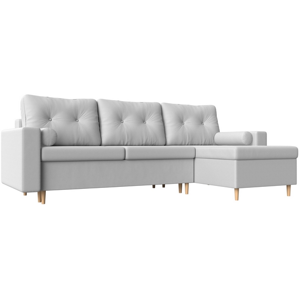 

Угловой диван Белфаст правый угол (Экокожа белый) Лига Диванов 28725, Белфаст 28725