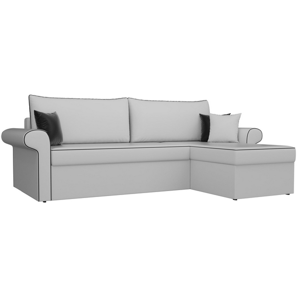 

Угловой диван Милфорд правый угол (Экокожа белый) Лига Диванов 29070, Милфорд 29070