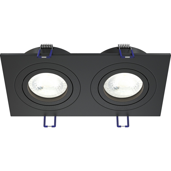 

Светильник встраиваемый Lightera Mon LE204RL-2B, Черный, Mon LE204RL-2B