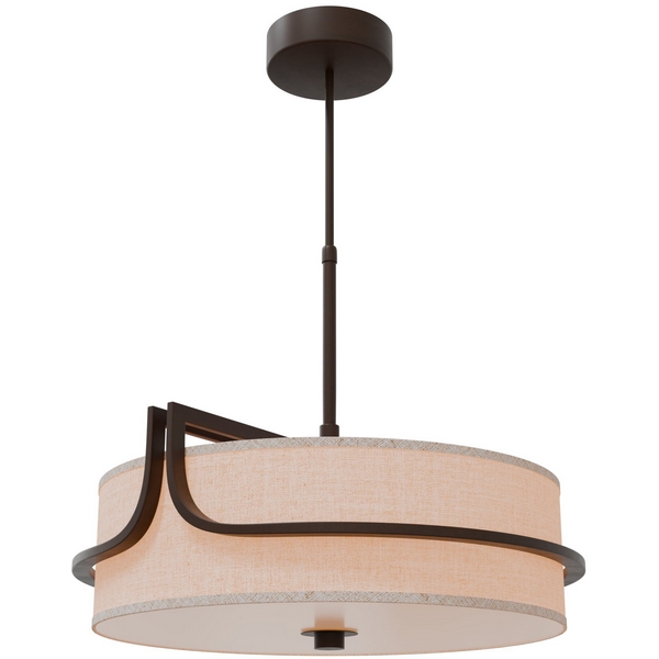 

Потолочная люстра на штанге Lightera Goodman LE225L-4BR, Коричневый, Goodman LE225L-4BR