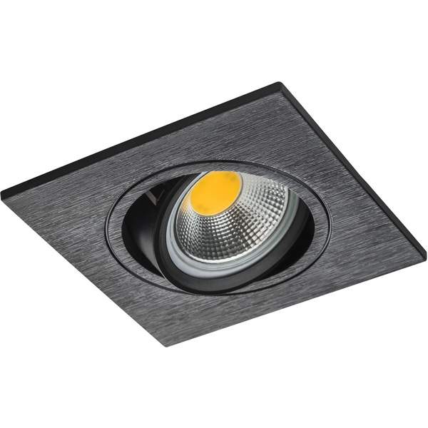 

Светильник точечный встраиваемый Lightstar Banale 012037, Черный, BANALE 012037