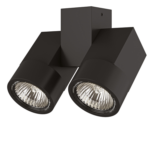 

Настенный светильник Lightstar Illumo X2 051037, Черный, Illumo X2 l_051037