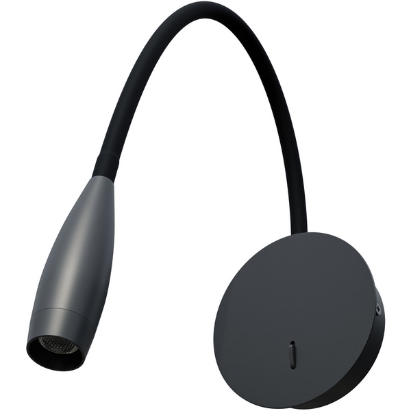 

Спот 3W 160LM 3000K, черный Lightstar Omega 200337, Omega 200337