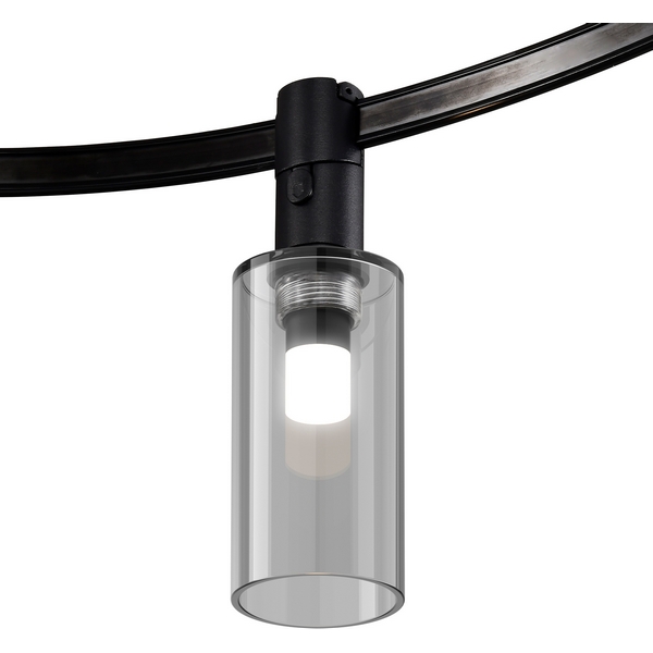 

Трековый светильник светодиодный однофазный 48V Lightstar DUE 207737, Прозрачный, DUE 207737