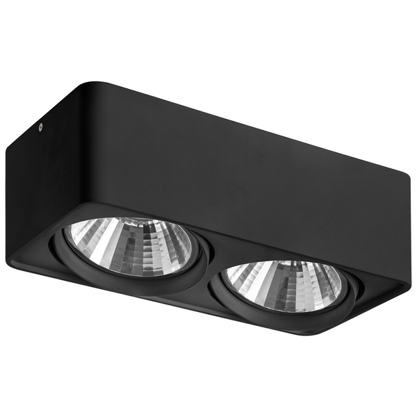

Точечный накладной светильник Lightstar MONOCCO 212627, Черный, MONOCCO 212627