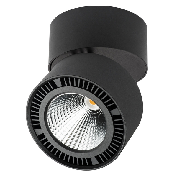

Накладной светодиодный светильник Lightstar FORTE MURO 214837, Черный, FORTE MURO 214837