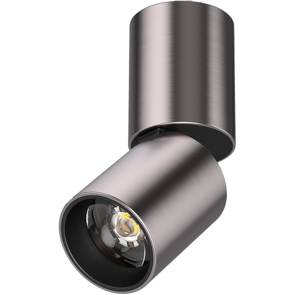 Изображение товара Настенно-потолочный спот светодиодный Lightstar Volta CCT 227008 5W 250Lm 38G 3000/4000/6000K никель