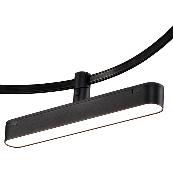 

Трековый светильник светодиодный однофазный 48V Lightstar DUE 267337, Черный, DUE 267337