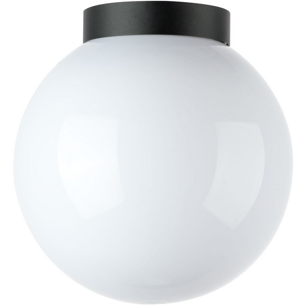 

Потолочный уличный светильник IP65 Lightstar Bolla 373010 в форме шара, Черно-белый, Bolla 373010
