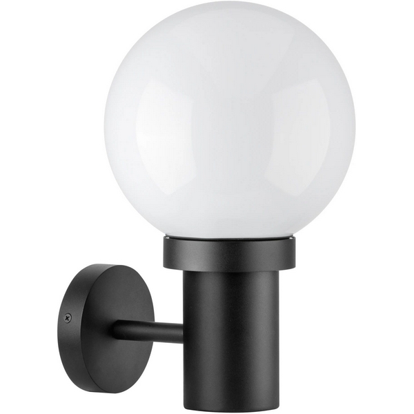 

Настенный уличный светильник IP65 Lightstar Bolla 373610 в форме шара, Черно-белый, Bolla 373610