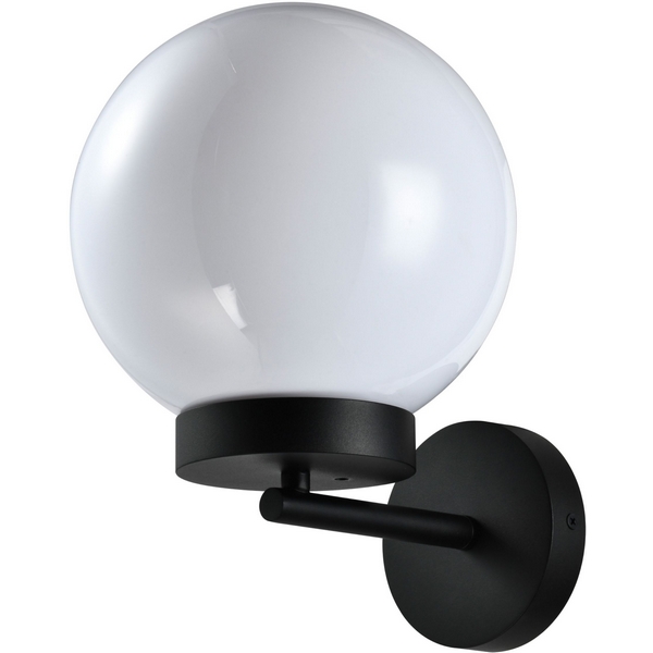 

Настенный уличный светильник IP65 Lightstar Bolla 373620 в форме шара, Черно-белый, Bolla 373620