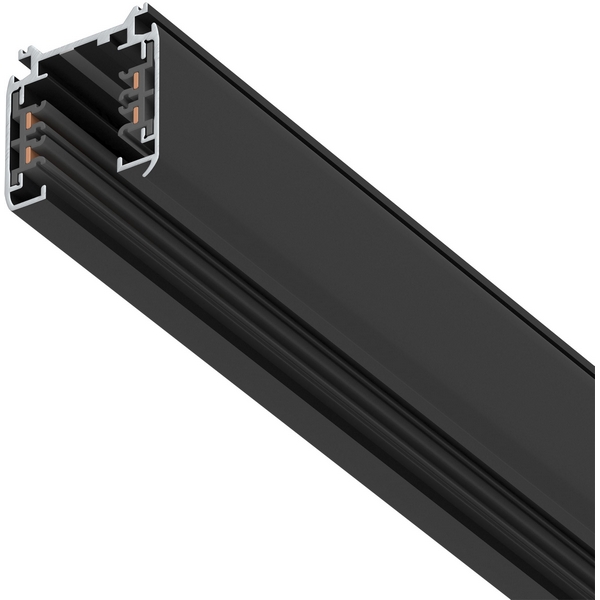 Изображение товара Шинопровод трехфазный накладной четырехконтактный Lightstar Quattro 504028-F 2 метра 220V стыковочными пазами (плоские медные жилы)