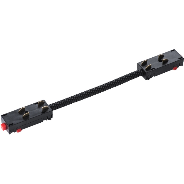 

Соединитель трековый регулируемый гибкий однофазный Lightstar Teta 505157, Черный, Teta 505157