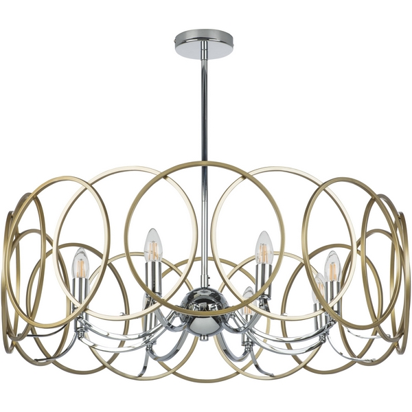 

Потолочная люстра Lightstar REGOLO 713083, Хром;золото, REGOLO 713083