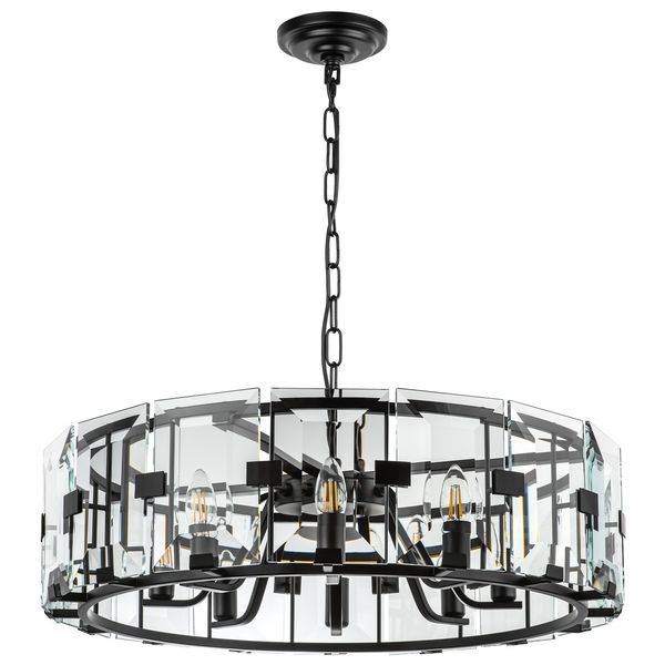 

Подвесная люстра хрустальная Lightstar Novara 713287, Черный, Novara 713287