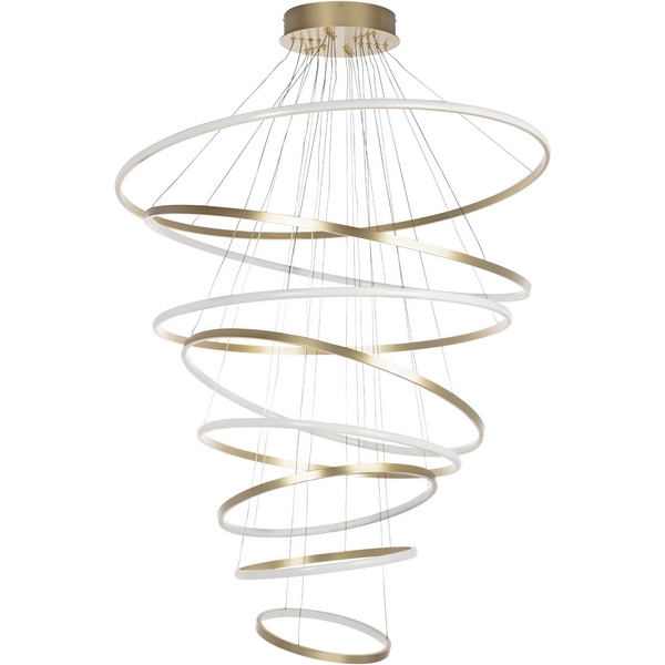 

Подвесная люстра светодиодная Lightstar Rotonda 736483, Золото, Rotonda 736483