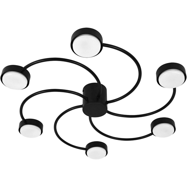 

Потолочная люстра Lightstar Fico 740067, Черный, Fico 740067