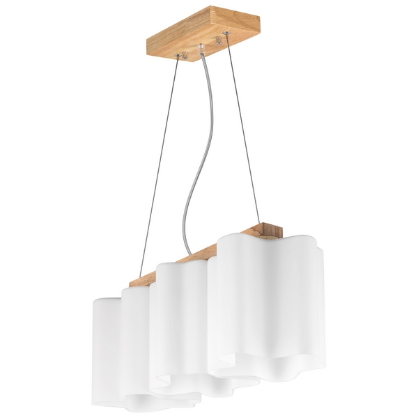 

Подвесной светильник Lightstar Nubi Legno 802135, Белый, Nubi 802135