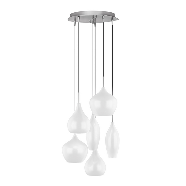 

Каскадный подвесной светильник Lightstar PENTOLA 803060, Белый, PENTOLA 803060