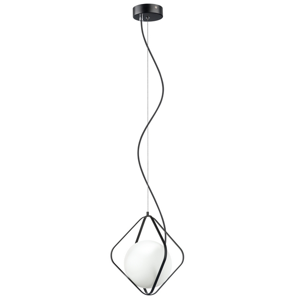 

Подвесной светильник Lightstar GLOBO 803317 в форме шара, Черно-белый, GLOBO 803317