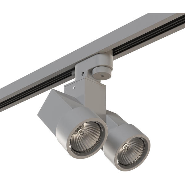 

Трековый светильник однофазный 220V Illumo X2 A1T051030 (Lightstar), Серый, Illumo X2 A1T051030