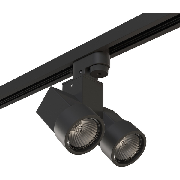

Трековый светильник однофазный 220V X2 Lightstar Illumo A1T051037, Черный, Illumo X2 A1T051037
